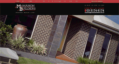 Desktop Screenshot of mcmahonbuilders.com.au